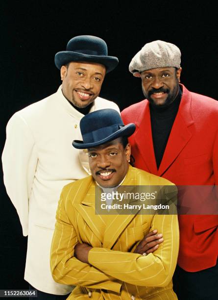 Music group The Gap Band poses for a portrait in 2008 in Los Angeles, California.