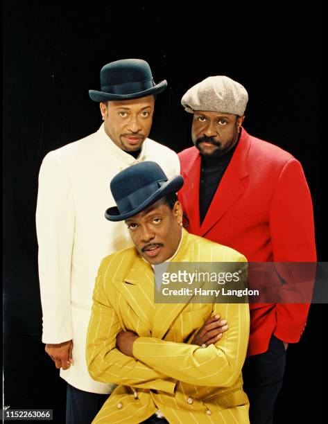 Music group The Gap Band poses for a portrait in 2008 in Los Angeles, California.