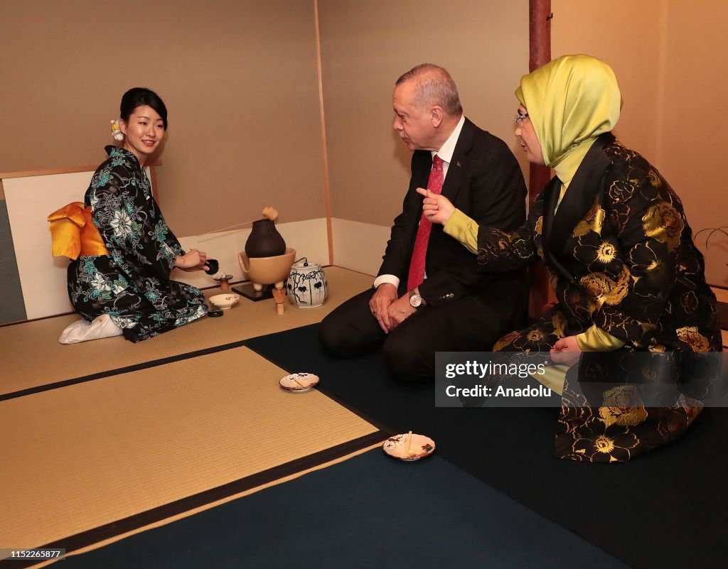 President of Turkey Erdogan in Japan