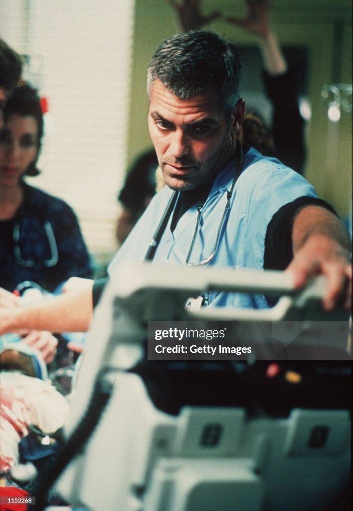 1999 George Clooney stars in the latest season of "ER."