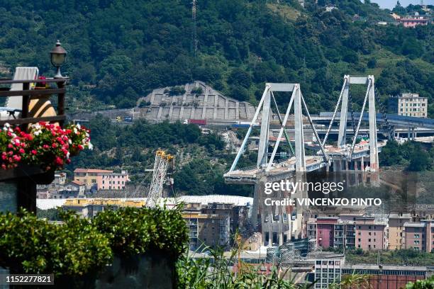 ITALY-BRIDGE-TRANSPORT-DEMOLITION, News Photo