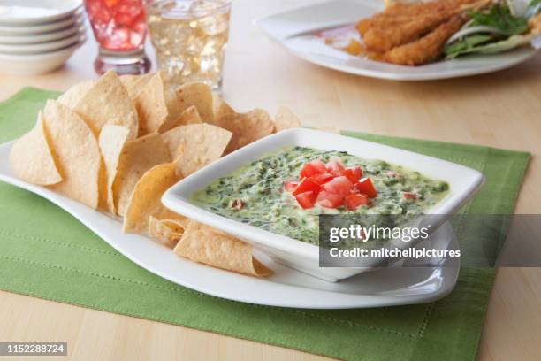 spinach dip - spinach dip stock pictures, royalty-free photos & images
