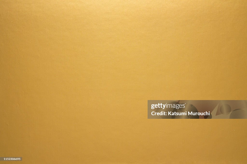 Sleek gold paper texture background