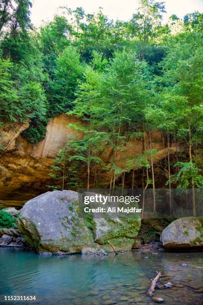 old man's cave - ohio landscape stock pictures, royalty-free photos & images