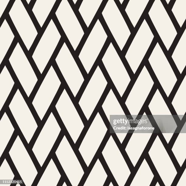 seamless geometric pattern - hand drawn - tan brick wall stock illustrations