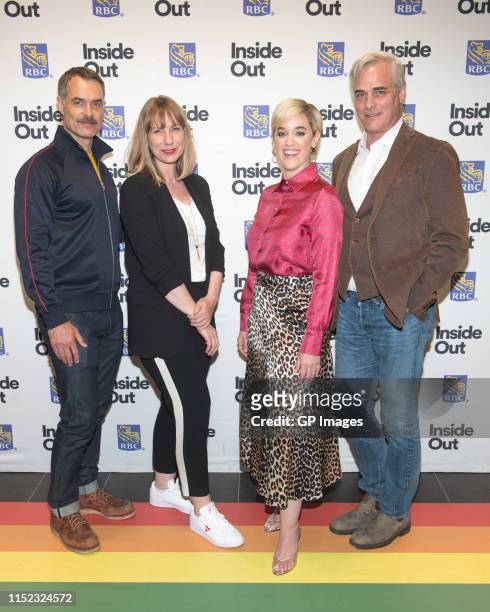 Murray Bartlett, Rachel Giese, Lauren Morelli and Paul Gross attend 2019 Inside Out LGBT Film Festival - Screening Of "Tales of the City" held at...