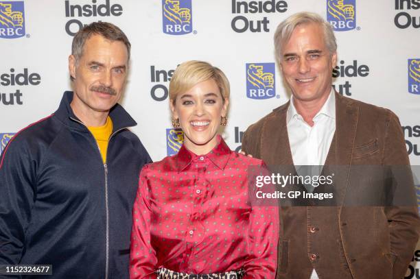 Murray Bartlett, Lauren Morelli and Paul Gross attend 2019 Inside Out LGBT Film Festival - Screening Of "Tales of the City" held at TIFF Bell...