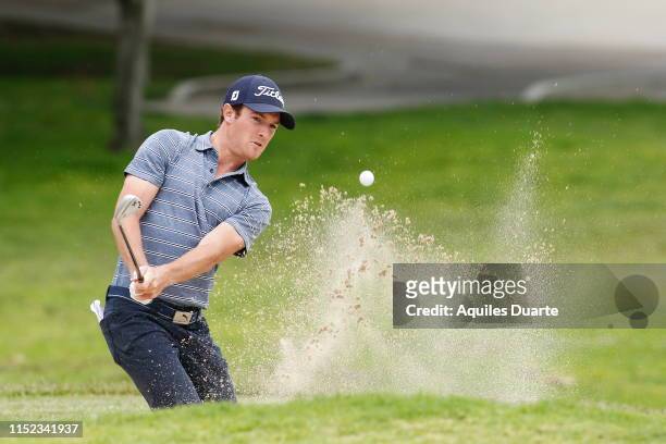 Drew Nesbitt of Canada during the final round of the PGA TOUR Latinoamerica 60º Abierto Mexicano de Golf at Club Campestre Tijuana on May 26, 2019 in...