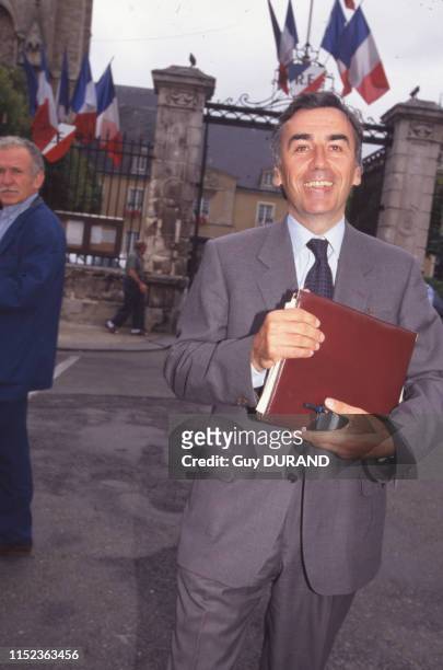 Pierre Blayan, PDG de Moulinex, France, Août 1996.