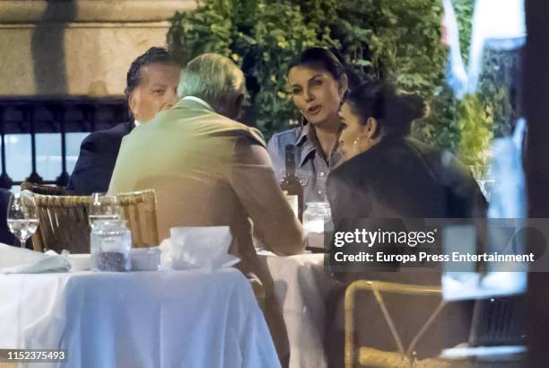 Vicky Martin Berrocal, Mar Flores, Joao Viegas and Elicas Sacal are seen on May 17, 2019 in Madrid, Spain.