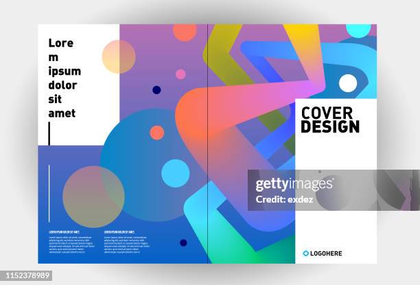 Vector Design File Cover Vector Cover Design Template High-Res Vector Graphic - Getty Images