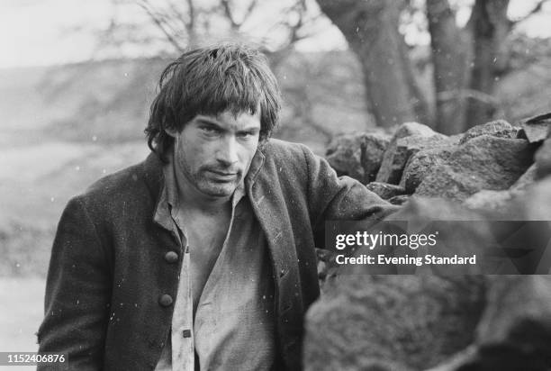 English actor Timothy Dalton as 'Heathcliff' in drama film 'Wuthering Heights', UK, 10th April 1970.