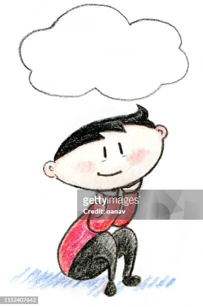 131 Boy Day Dreaming High Res Illustrations - Getty Images