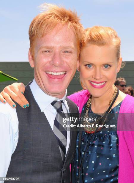 Actor Kristoffer Ryan Winters and actress Janet Varney attends the after party for the premiere of Relativity Media's "Judy Moody And The NOT Bummer...