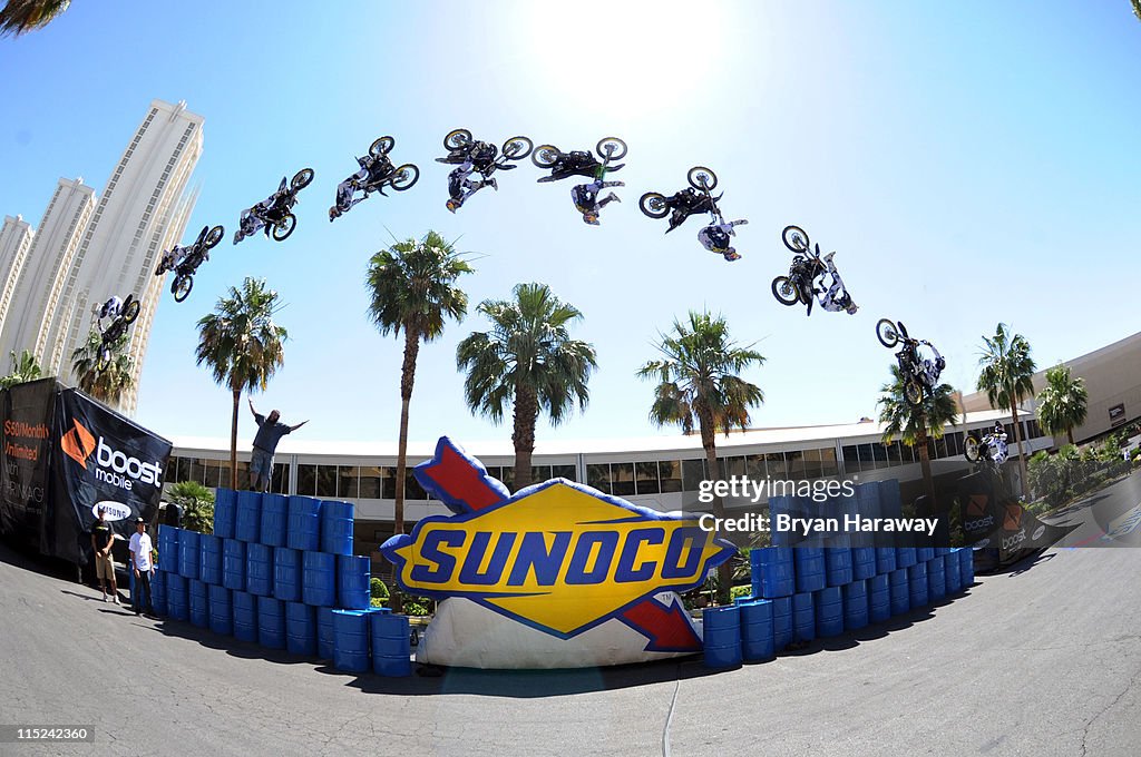 Travis Pastrana Attends Nitro Circus