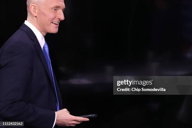 Global Natural Gas Ventures founder Carter Page arrives for a televised discussion on the 'politicization of DOJ and the intelligence community in...