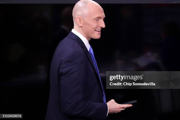 Global Natural Gas Ventures founder Carter Page arrives for a televised discussion on the 'politicization of DOJ and the intelligence community in...