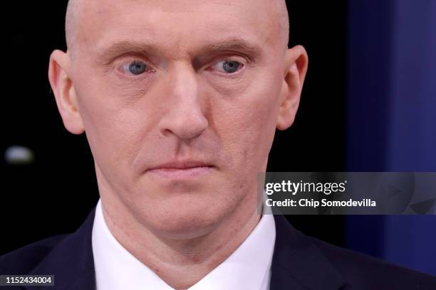 Global Natural Gas Ventures founder Carter Page participates in a discussion on 'politicization of DOJ and the intelligence community in their...