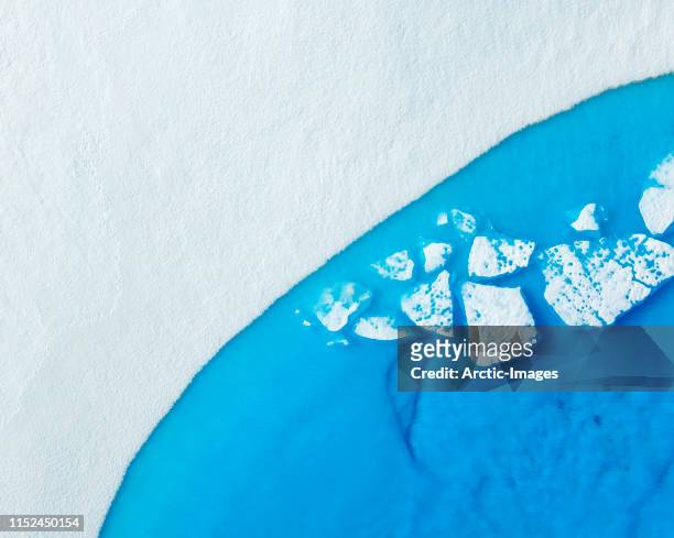 glacial water, kisubotnar, central highlands, iceland - glaciar lagoon imagens e fotografias de stock