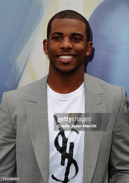 Professional basketball player Chris Paul arrives at Spike TV's 5th annual 2011 "Guys Choice" Awards at Sony Pictures Studios on June 4, 2011 in...