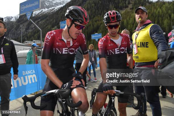 Arrival / Pavel Sivakov of Russia and Team INEOS / Ivan Ramiro Sosa of Colombia and Team INEOS / during the 102nd Giro d'Italia 2019, Stage 17 a...