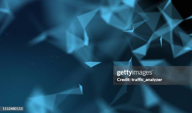 abstract plexus background - teal stock illustrations