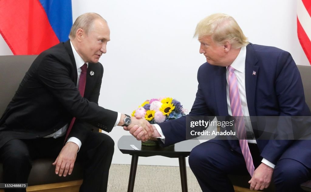 Vladimir Putin - Donald Trump meeting in Osaka