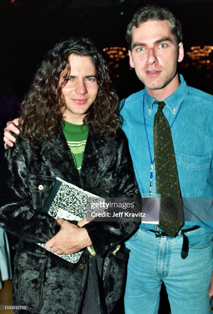 Eddie Vedder And Joel Galen At The 1993 Rock And Roll Hall Of Fame