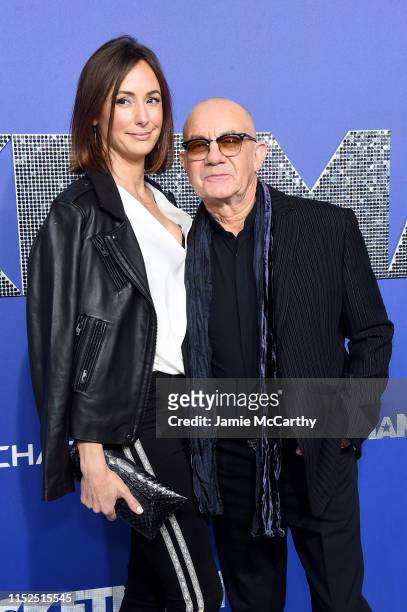 Heather Lynn Hodgins Kidd and Bernie Taupin attends the "Rocketman" New York Premiere at Alice Tully Hall on May 29, 2019 in New York City.