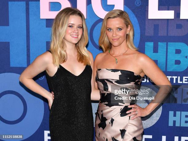 Ava Phillippe and Reese Witherspoon attend the "Big Little Lies" Season 2 Premiere at Jazz at Lincoln Center on May 29, 2019 in New York City.
