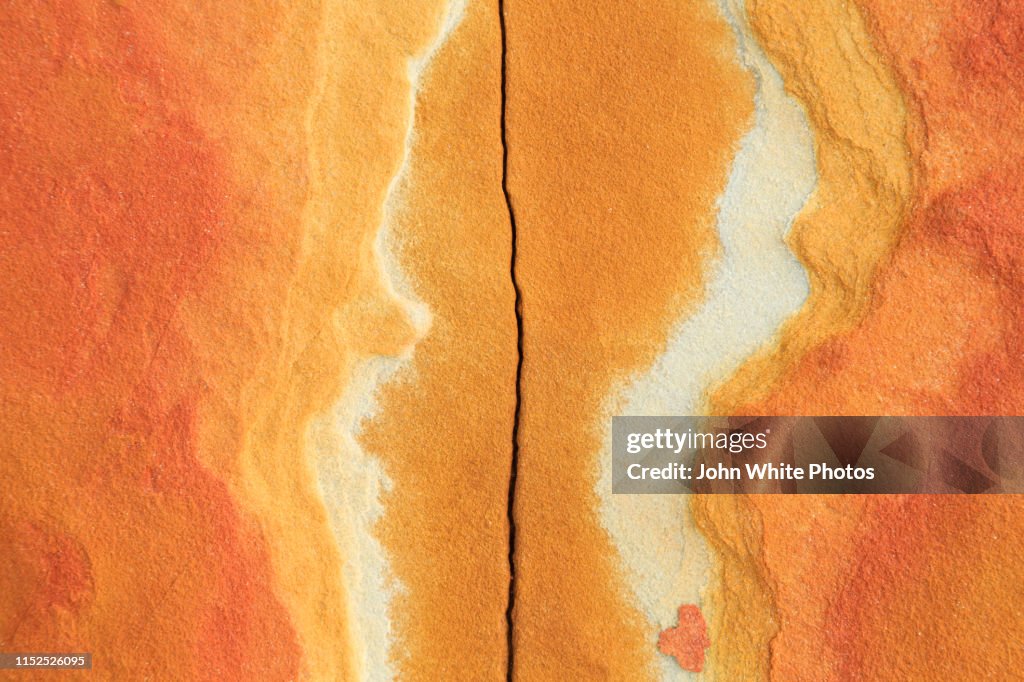 Sandstone rock. Gantheaume Point. Broome.