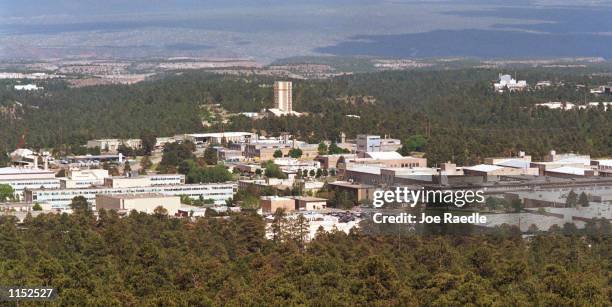 The Los Alamos Laboratory and the town of Los Alamos June 14, 1999. The Los Alamos lab, located with the town of Los Alamos approximately 35 miles...