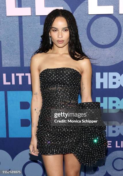 Zoe Kravitz attends the "Big Little Lies" Season 2 Premiere at Jazz at Lincoln Center on May 29, 2019 in New York City.