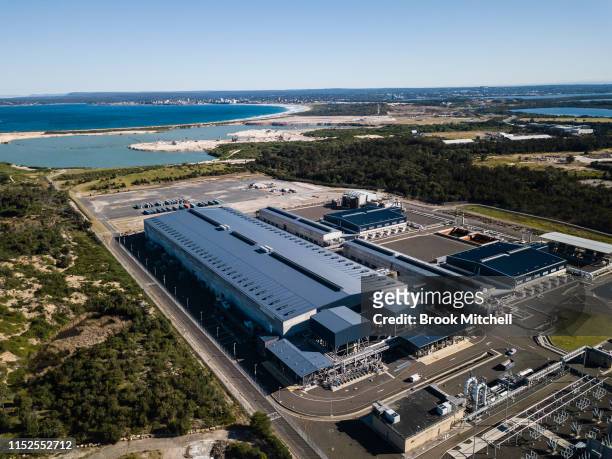 The Sydney Desalination Plant in Kurnell, which was reactivated in January after dam levels dropped below 60%, on May 30, 2019 in Sydney, Australia....