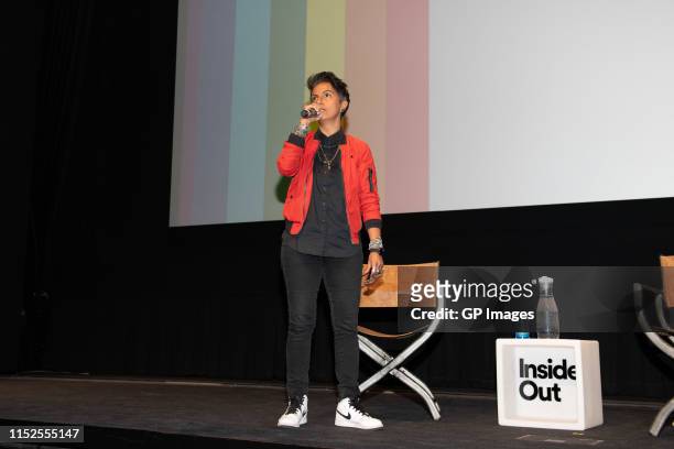 Fawzia Mirza attends 2019 Inside Out LGBT Film Festival - Screening Of "Vida" at TIFF Bell Lightbox on May 29, 2019 in Toronto, Canada.
