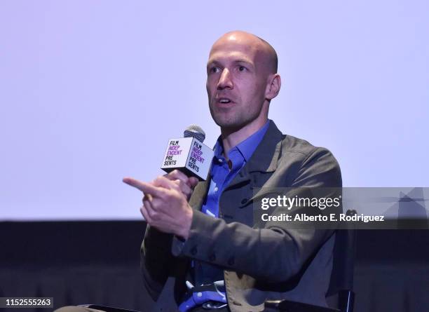 Richard Rowley attends Film Independent Presents: "16 Shots" special screening and Q&A at ArcLight Hollywood on May 29, 2019 in Hollywood, California.