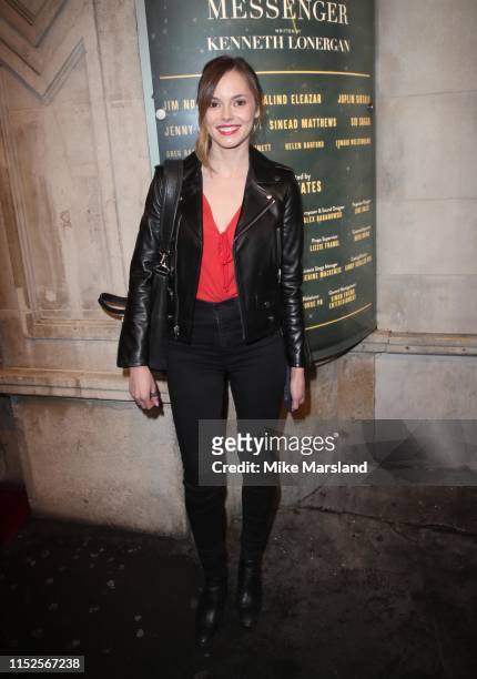Hannah Tointon attends the press night of "The Starry Night" at Wyndham's Theatre on May 29, 2019 in London, England.