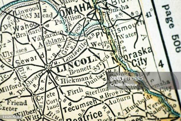 127 Lincoln Nebraska Map Stock Photos, High-Res Pictures, and Images