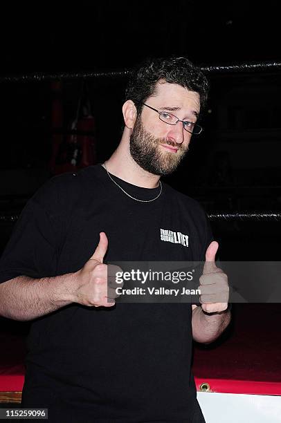 Dustin "Screech" Diamond attends Celebrity Boxing Match Featuring Michael Lohan and Frank Sorrentino at The Ocean Manor on June 4, 2011 in Fort...