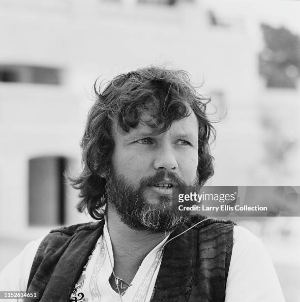 American actor and singer Kris Kristofferson posed in England at a ...