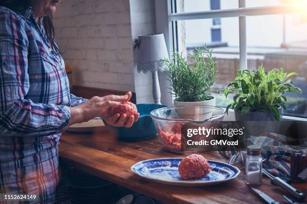 preparing british scotch eggs - scotch egg stock pictures, royalty-free photos & images