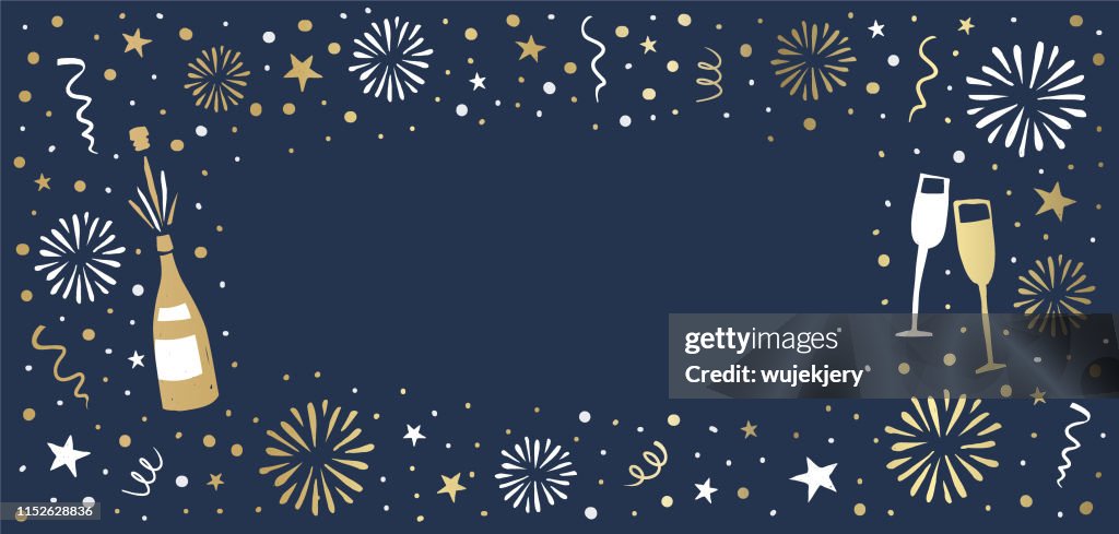 New Year's Eve background