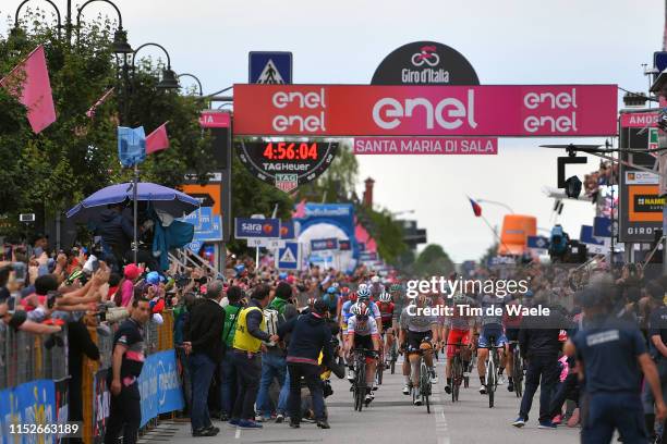 Arrival / Pascal Ackermann of Germany and Team Bora - Hansgrohe Disappointment / Damiano Cima of Italy and Team Nippo Vini Fantini - Faizane...