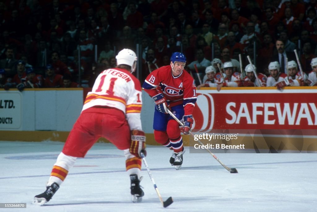 1989 Stanley Cup Finals:  Montreal Canadiens v Calgary Flames