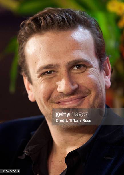 Actor Jason Segel visits YoungHollywood.com to promote "Bad Teacher" at the Young Hollywood Studio on June 5, 2011 in Los Angeles, California.