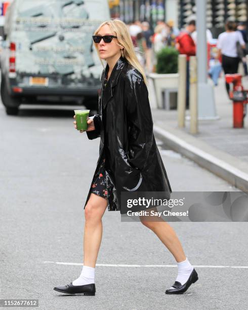 Chloe Sevigny is seen in Downtown on May 30, 2019 in New York City.