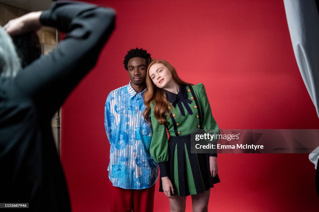 "Stranger Things" Season 3 Press Day - BTS
