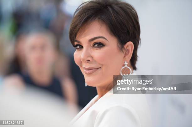 Kris Jenner attends the amfAR Cannes Gala 2019 at Hotel du Cap-Eden-Roc on May 23, 2019 in Cap d'Antibes, France.