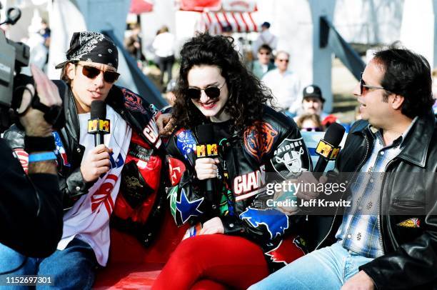 Dan Cortese, Lisa Kennedy Montgomery at The 1993 MTV Super Bowl Show at The Rose Bowl on January 31st, 1993 in Anaheim, CA.