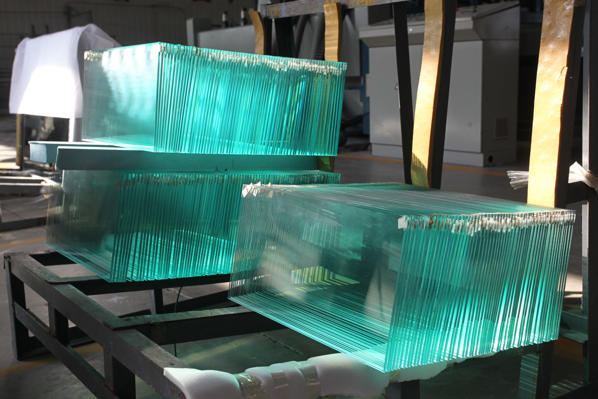 modern glass factory